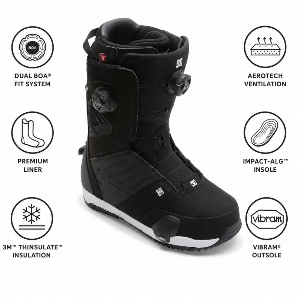 Stivali DC Judge Step on Black White