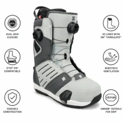 Stivali DC Judge Step on Dark Grey