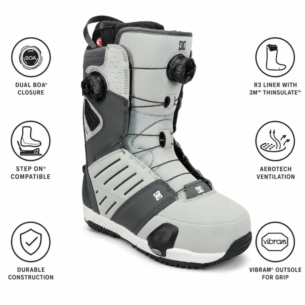 Stivali DC Judge Step on Dark Grey