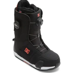 Stivali DC Women Phase Boa Pro Step On Black Hot Coral