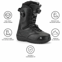 Stivali Nitro Crown Boa Black