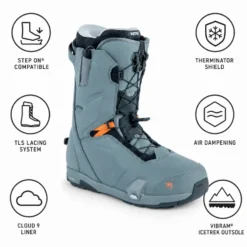 Stivali Nitro Profile Tls Step On Charcoal