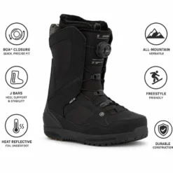 Stivali Ride Anthem Black