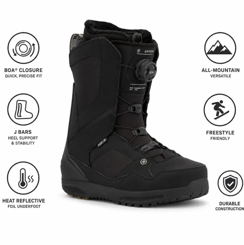 Stivali Ride Anthem Black