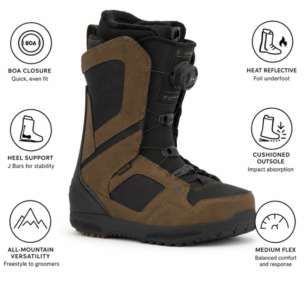 Stivali Ride Anthem Brown
