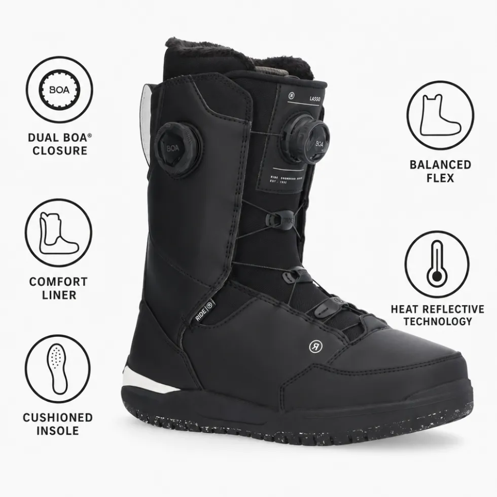 Stivali Ride Lasso Black