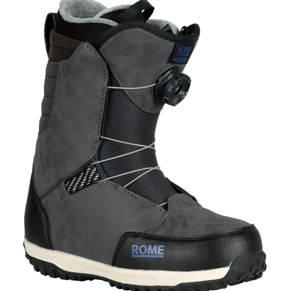 Stivali Rome Women's Stomp Boa Black