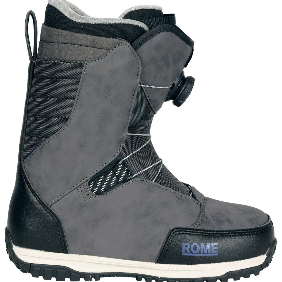 Stivali Rome Women's Stomp Boa Black