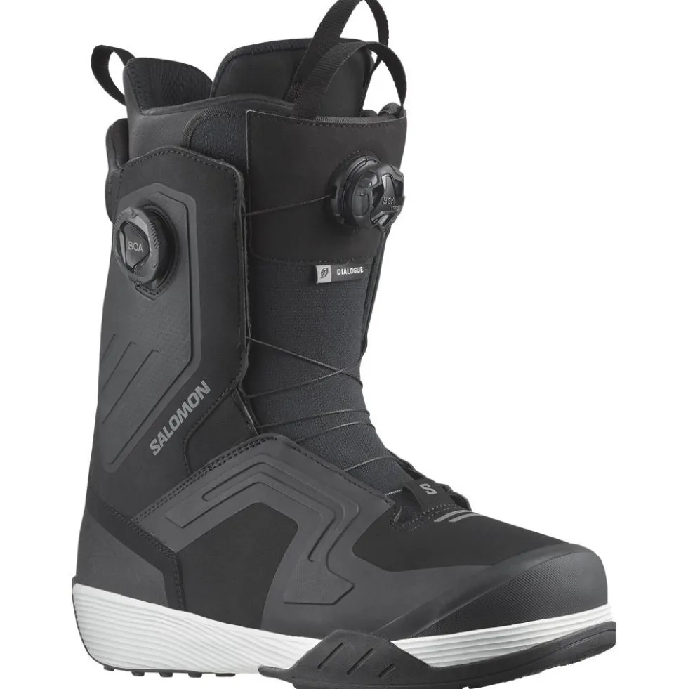 Stivali Salomon Dialogue Dual Boa Black Black White