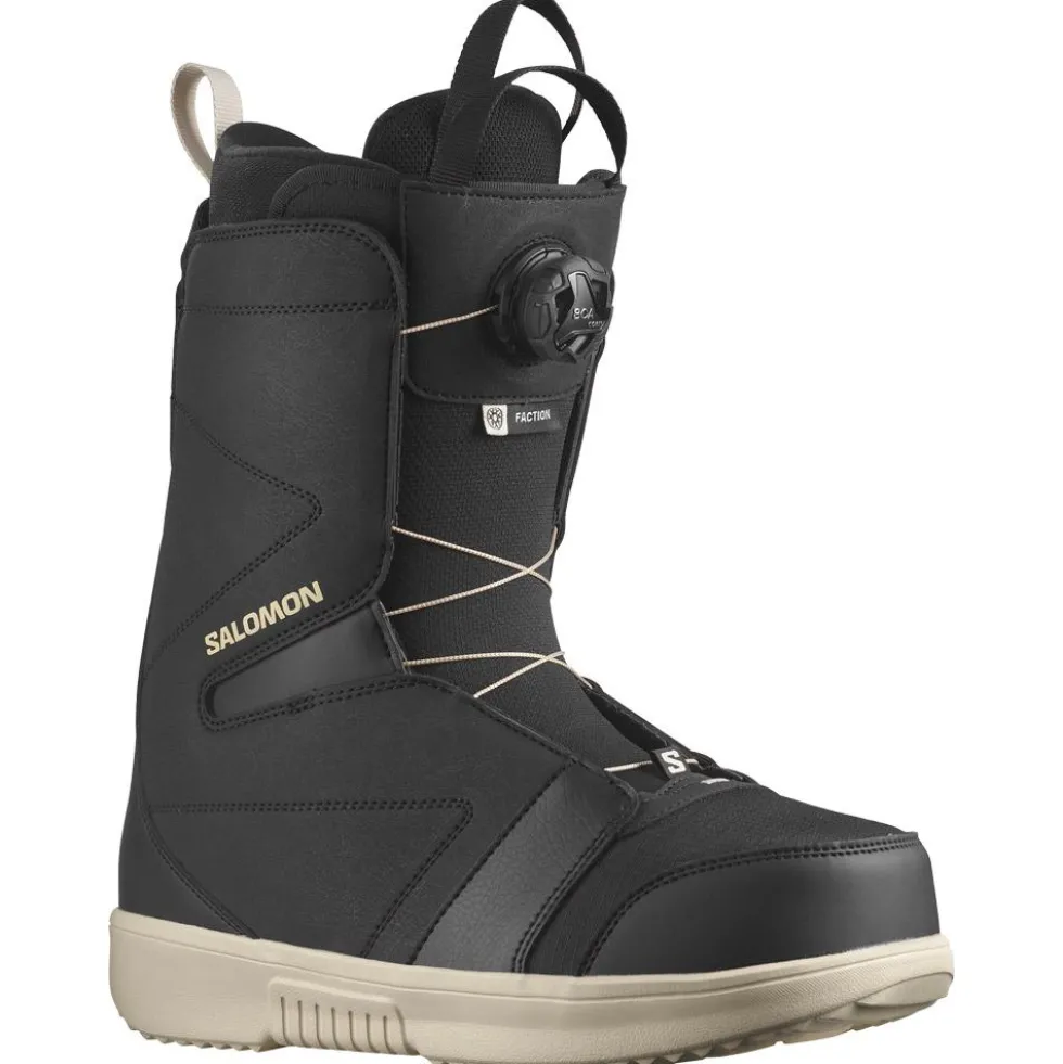 Stivali Salomon Faction Boa Black