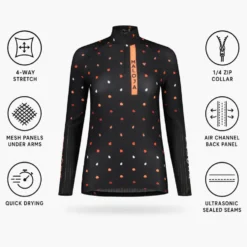 Superiore Nordica Maloja LohblüteM Shirt Moonless