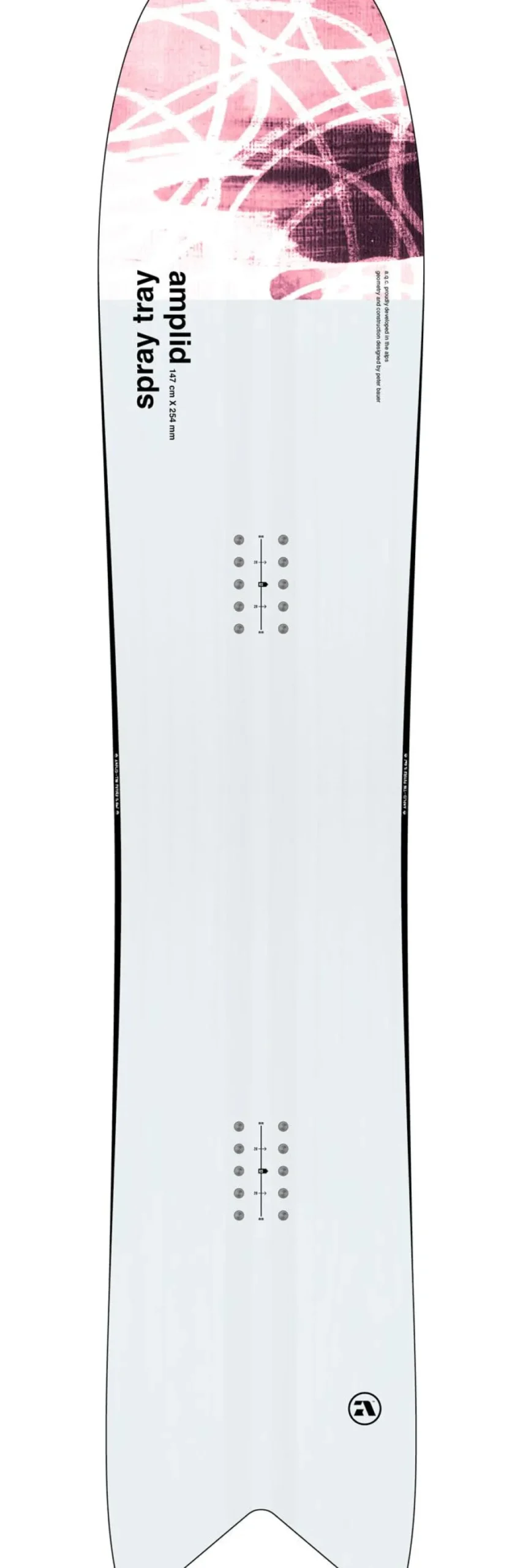 Tavola snowboard Amplid Spray Tray