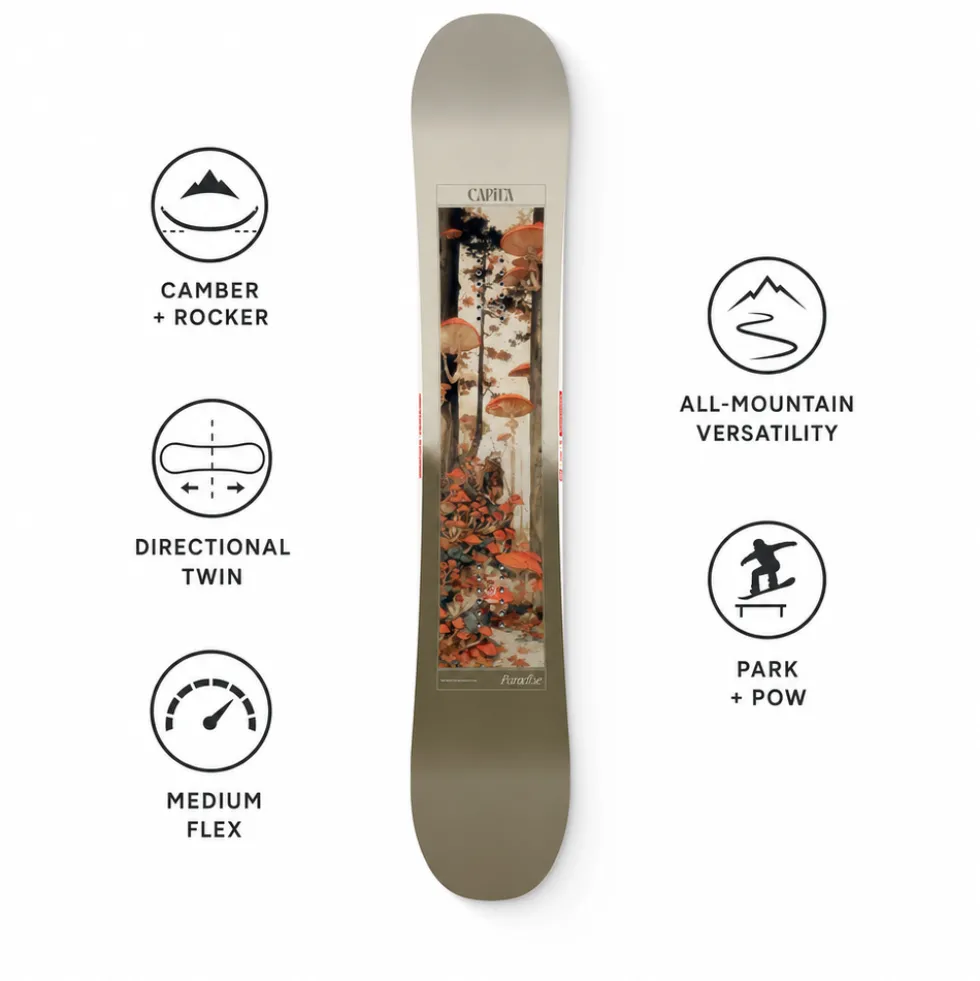 Tavola snowboard Capita Paradise