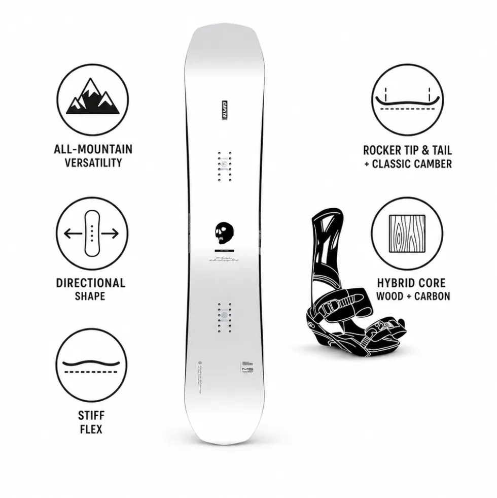 Tavola snowboard Capita The Black Snowboard Of Death