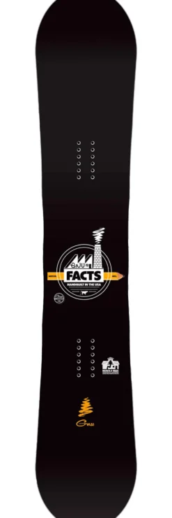 Tavola snowboard Gnu Facts