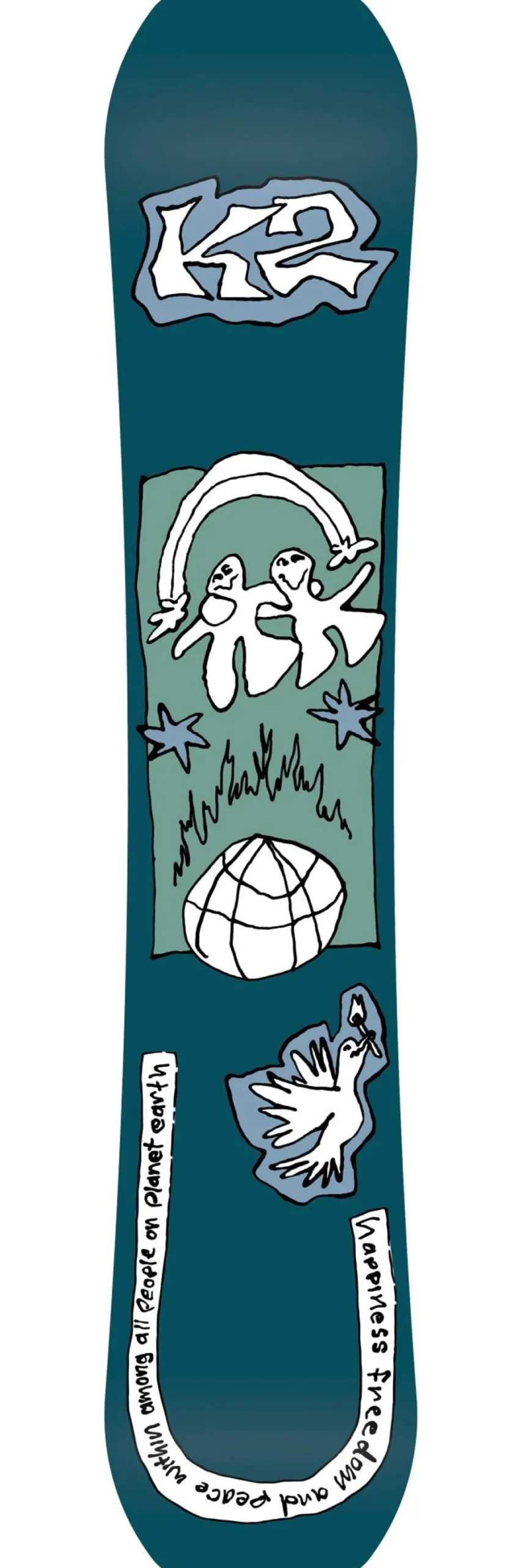 Tavola snowboard K2 World Peace