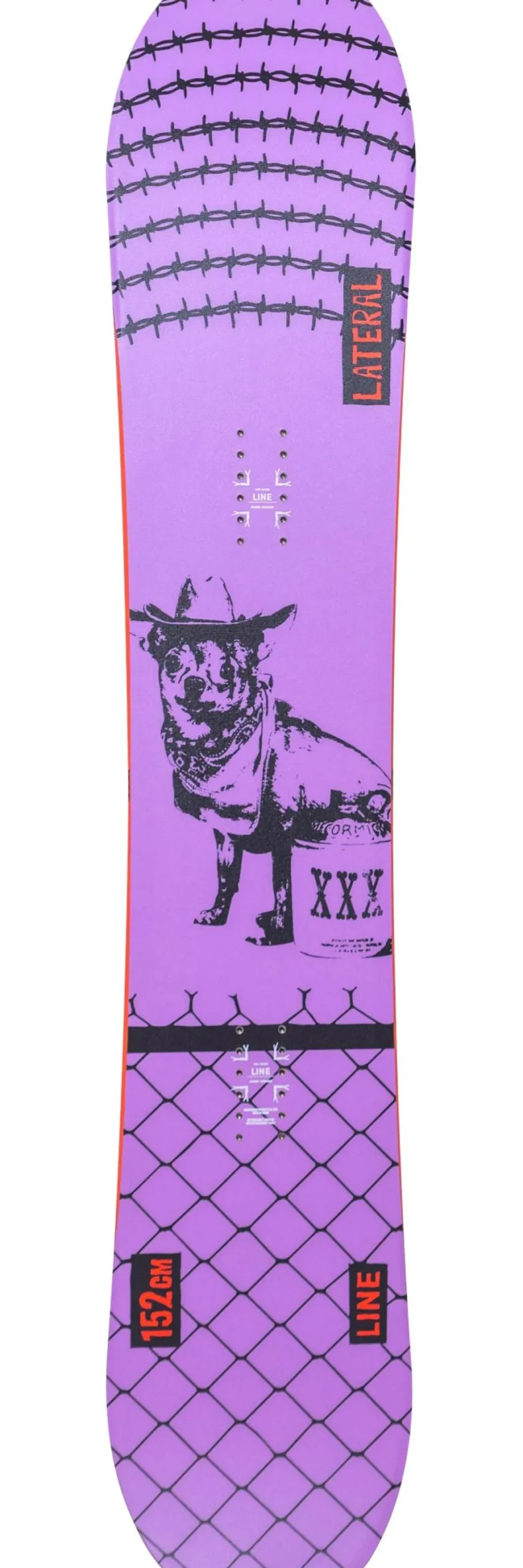 Tavola snowboard Line Lateral