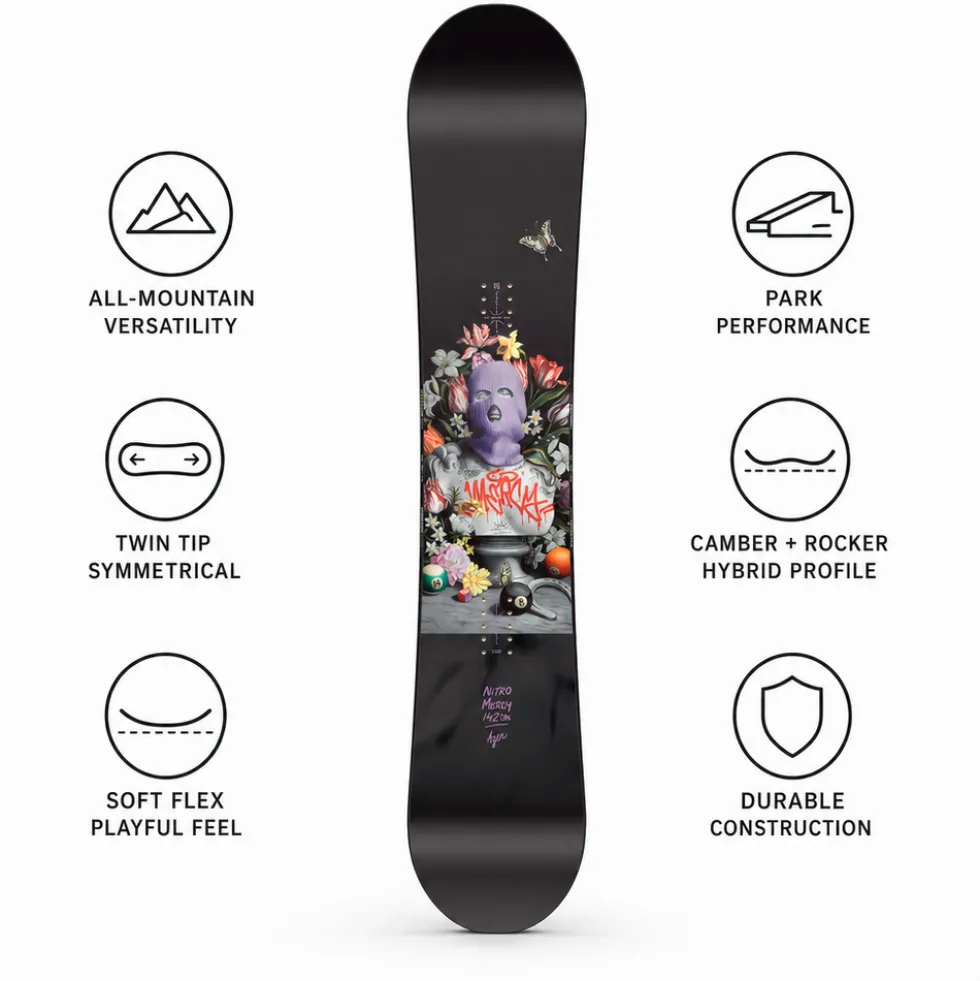 Tavola snowboard Nitro Mercy