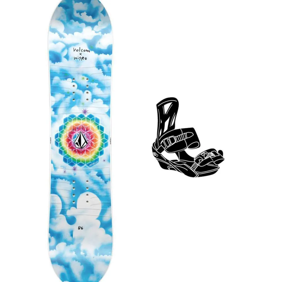 Tavola snowboard Nitro Ripper Kids X Volcom