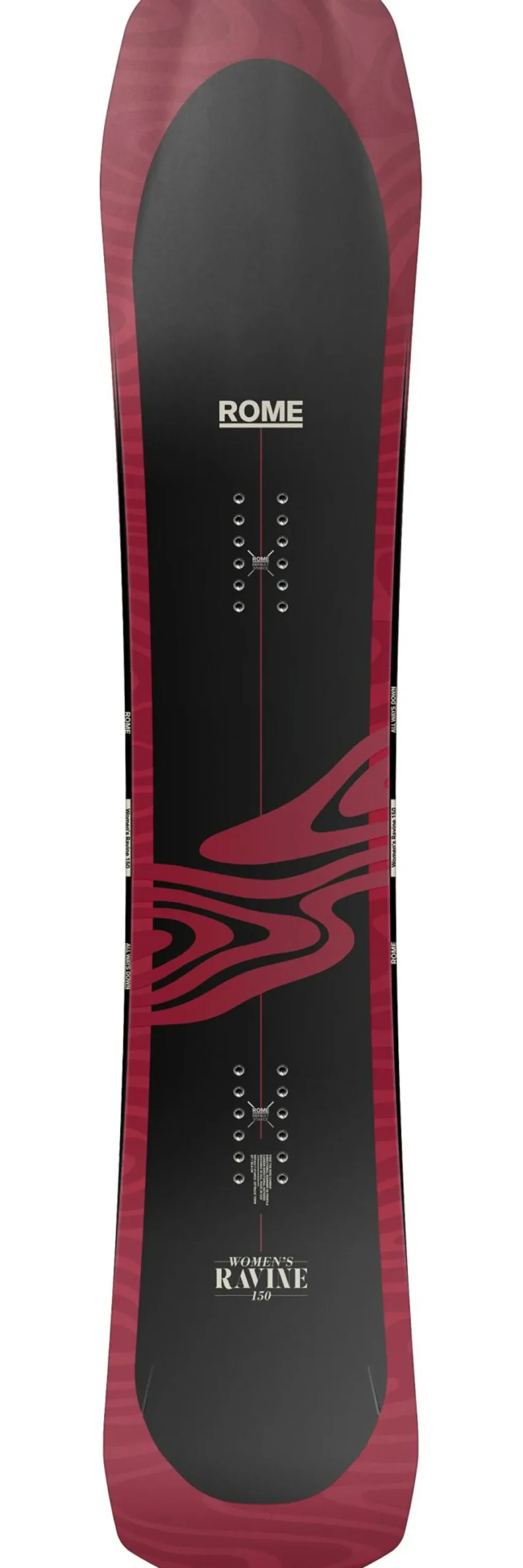 Tavola snowboard Rome Women's Ravine