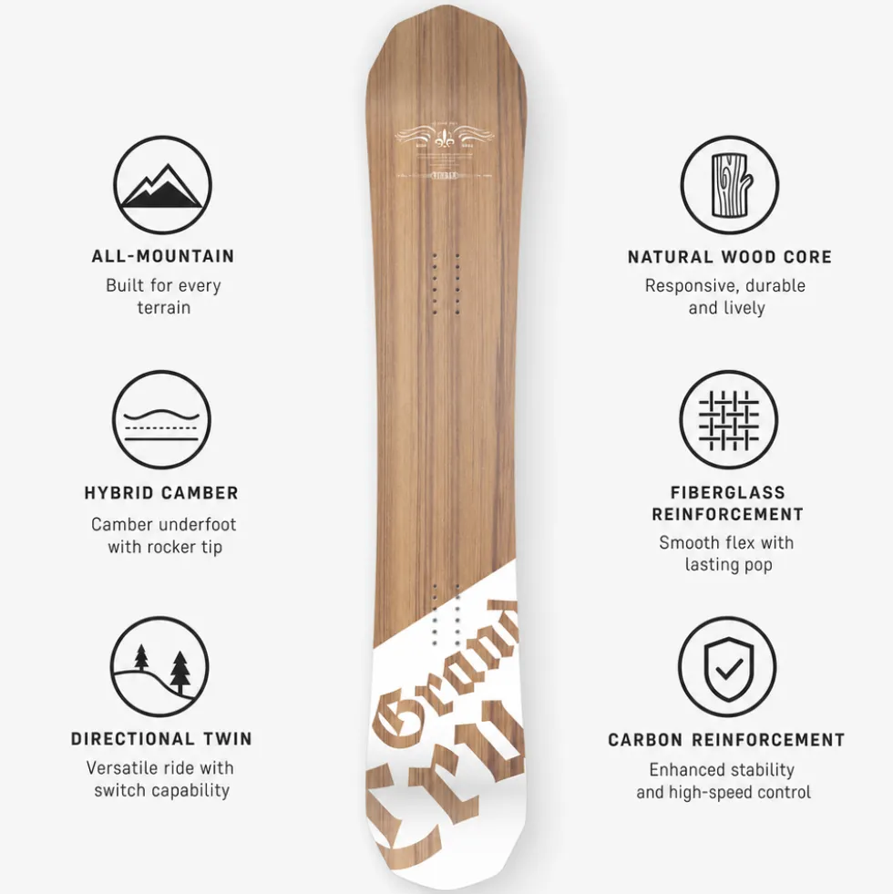 Tavola snowboard Verdad Grand Cru