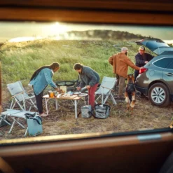 Tavole Dometic Go Compact Camp Table Bamboo