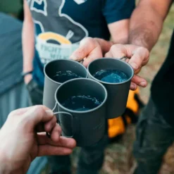 Tazze Lifeventure Titanium Mug Silver