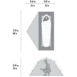Tende MSR Hubba Hubba Lt 1P Green