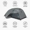 Tende Nemo Dragonfly Osmo Bikepack 2P Dark Grey