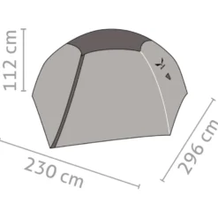 Tende Salewa Latitude II Cactus Grey