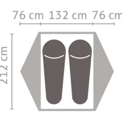 Tende Salewa Latitude II Cactus Grey