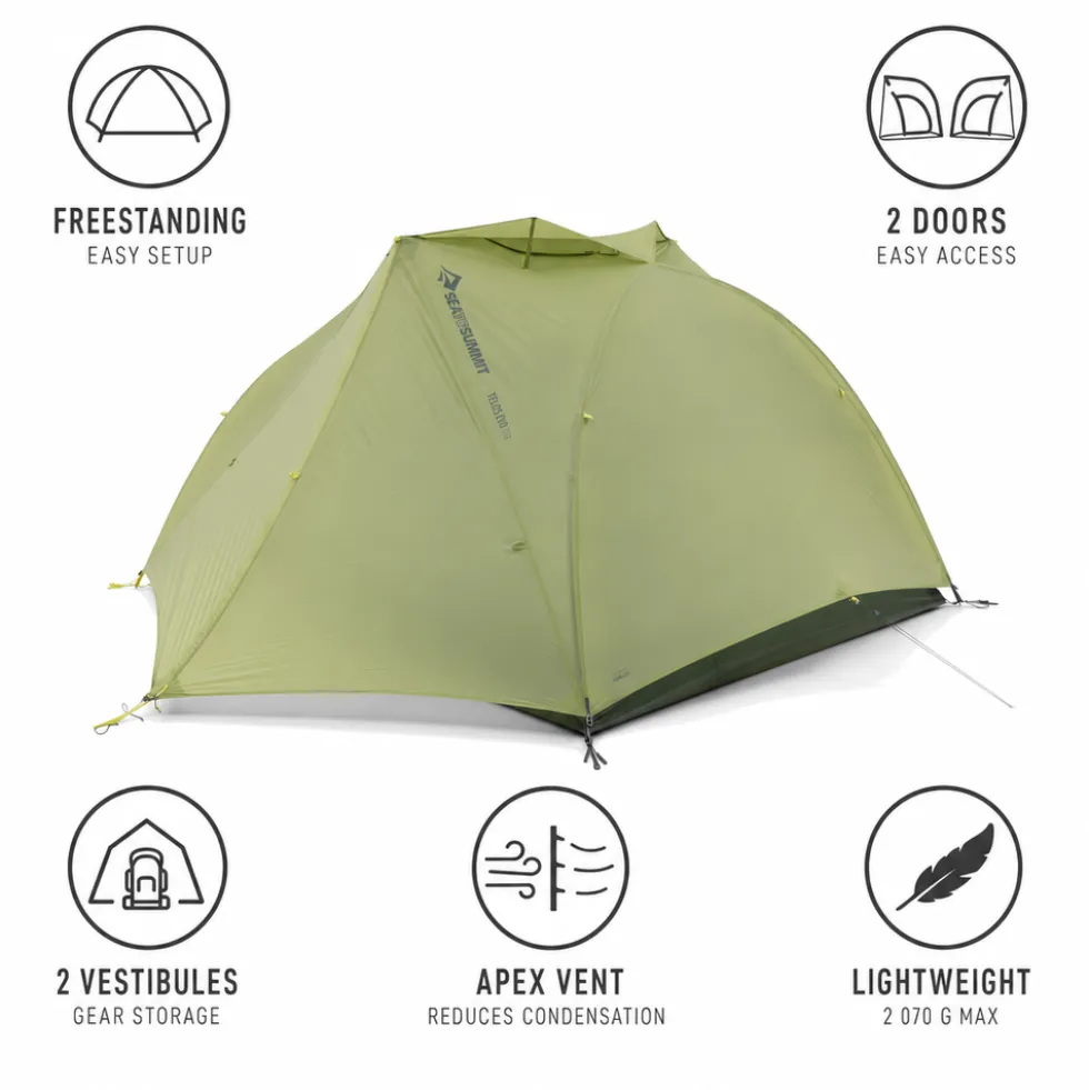 Tende Sea To Summit Telos Evo Tr3 Green Light Green
