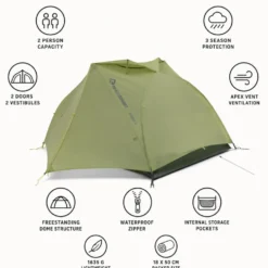 Tende Sea To Summit Telos Evo Tr2 Green Light Green
