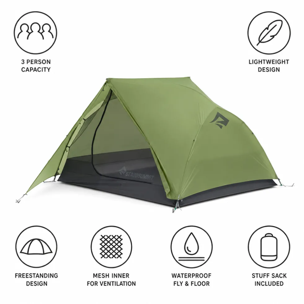 Tende Sea To Summit Telos Tr3 Green