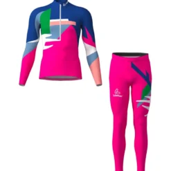 Tuta completa nordica Loffler Team Xc Skiing Racesuit White