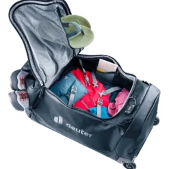 Valigia Deuter Duffel Pro Roller 90 Black