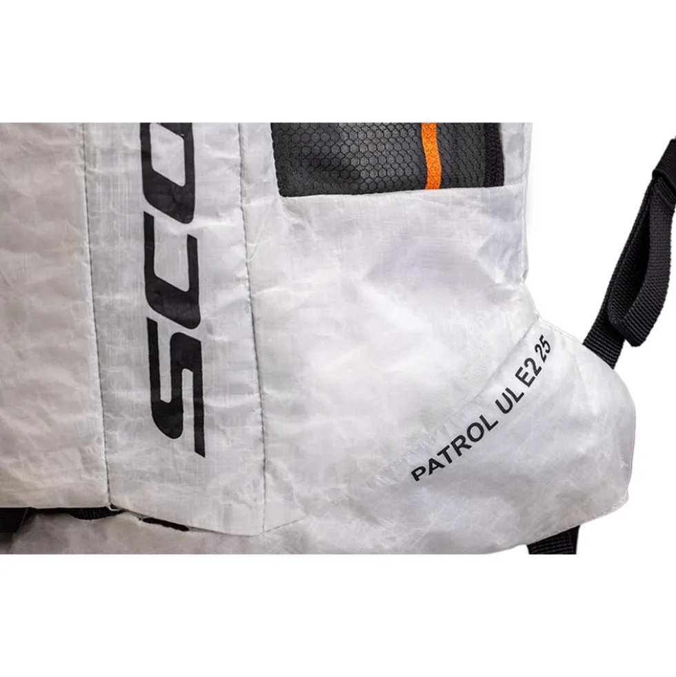 Zaino anti valanga con airbag Scott Pack Patrol Ultralight E2 25 Kit White Black