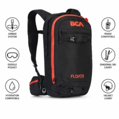 Zaino anti valanga con airbag BCA Float 12 2.0 Black