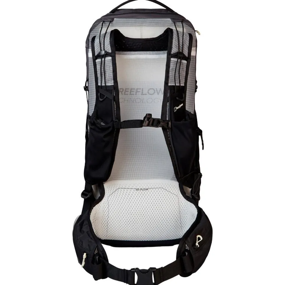 Zaino Berghaus Freeflow 24L Pack Grey Pinstripe Jet Black