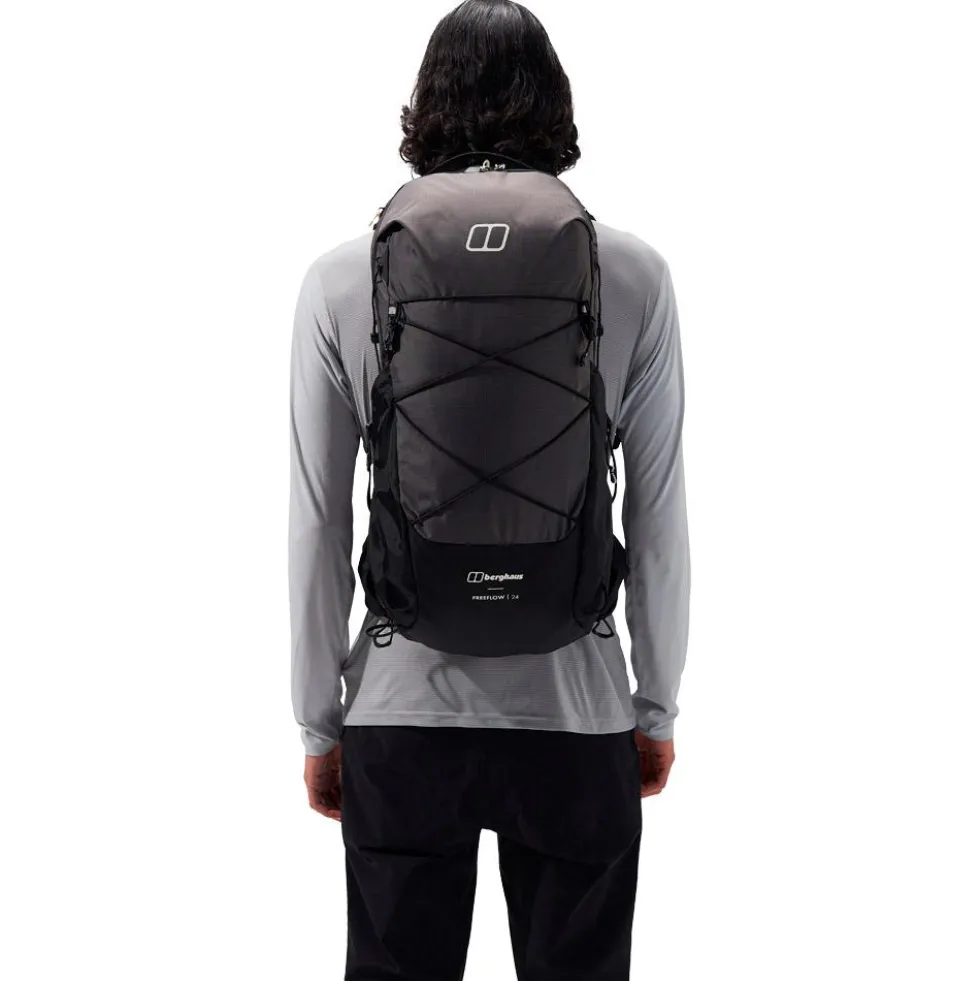 Zaino Berghaus Freeflow 24L Pack Grey Pinstripe Jet Black