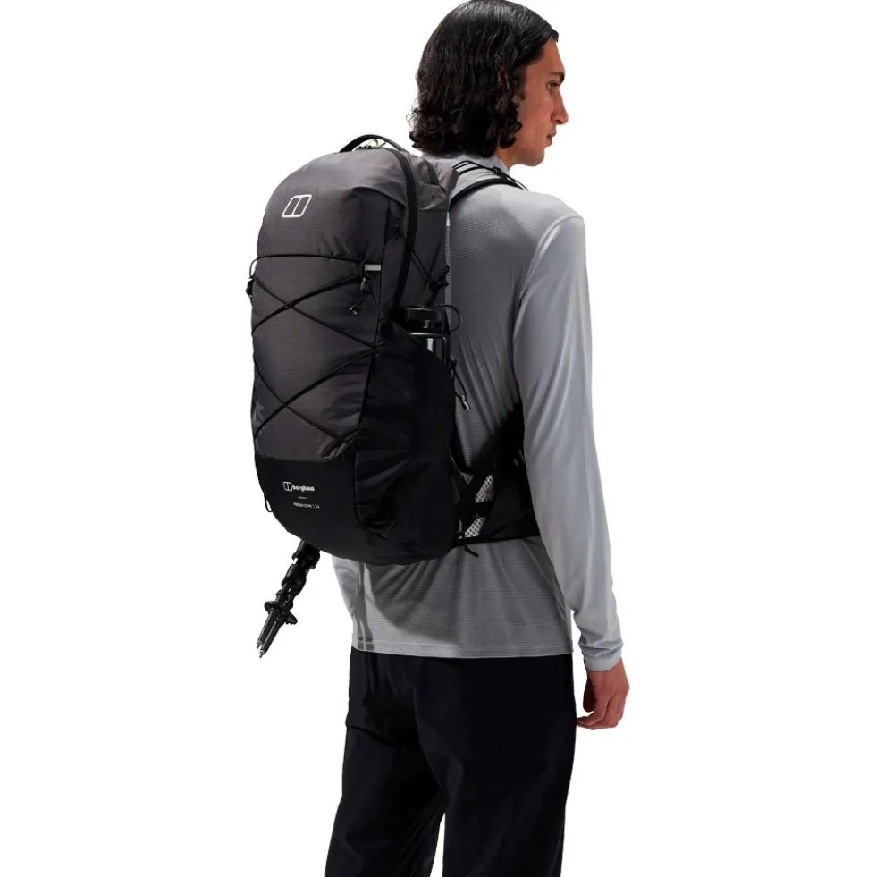 Zaino Berghaus Freeflow 24L Pack Grey Pinstripe Jet Black
