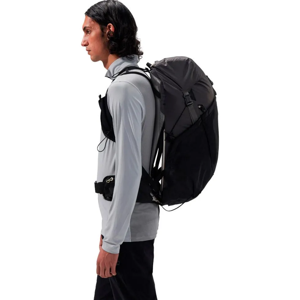Zaino Berghaus Freeflow 30L Pack Grey Pinstripe Jet Black