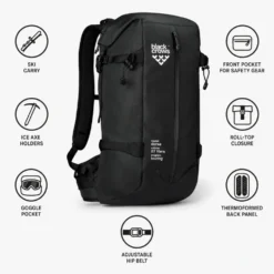 Zaino Black Crows Dorsa 27 Black White