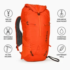 Zaino Blue Ice Firecrest 28L Red Clay