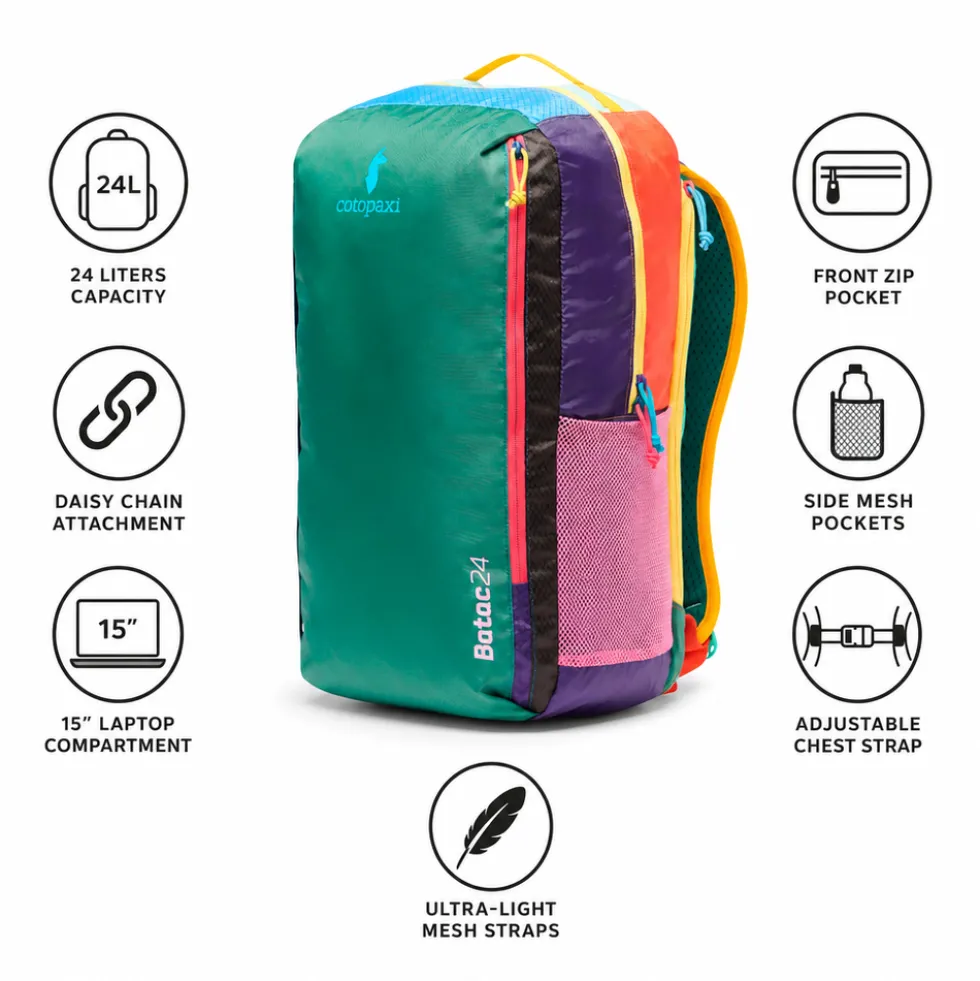 Zaino Cotopaxi Batac 24L Backpack Del Dia Multicolor