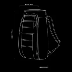 Zaino Db Hugger Backpack 25L Black Out