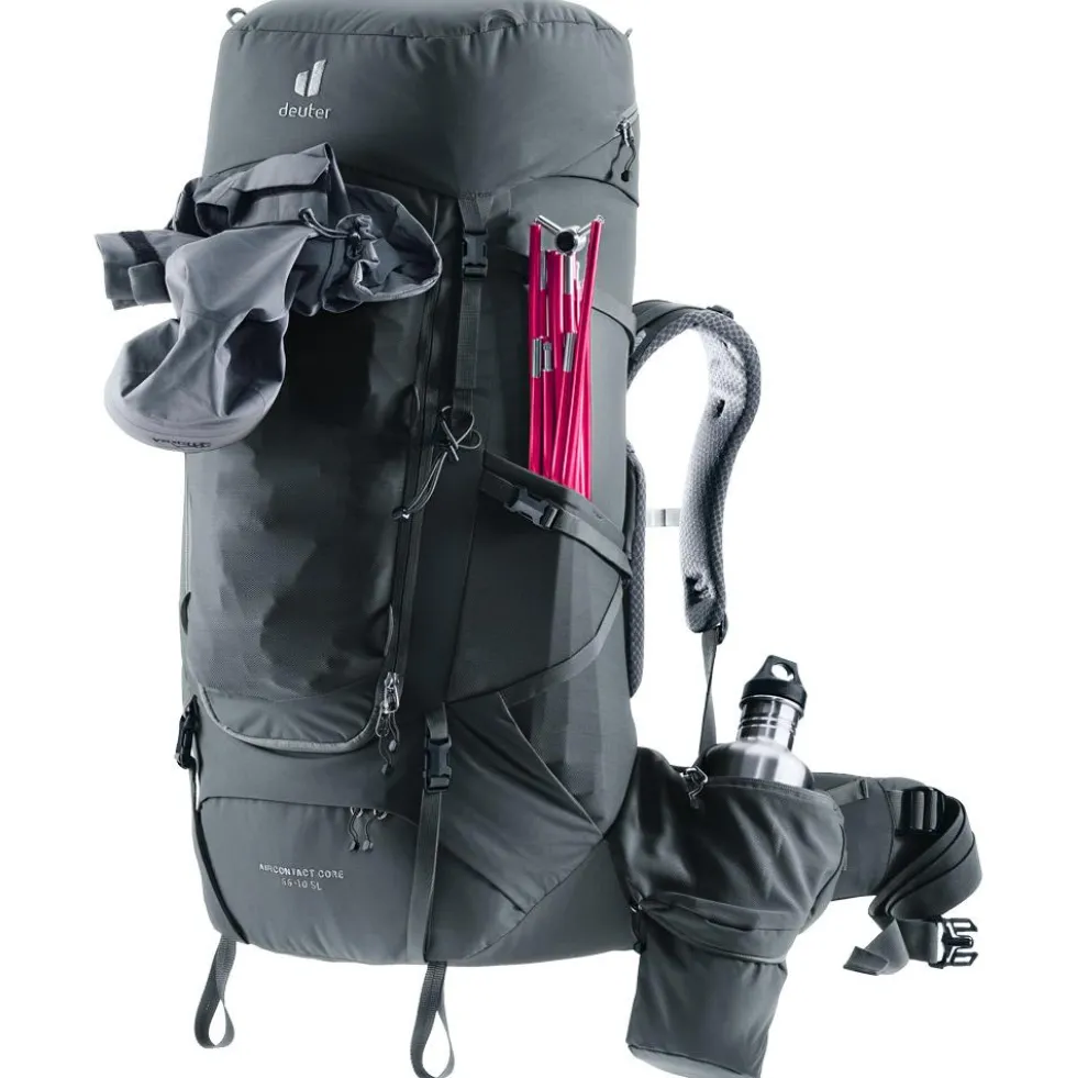Zaino Deuter Aircontact Core 55+10 SL Graphite