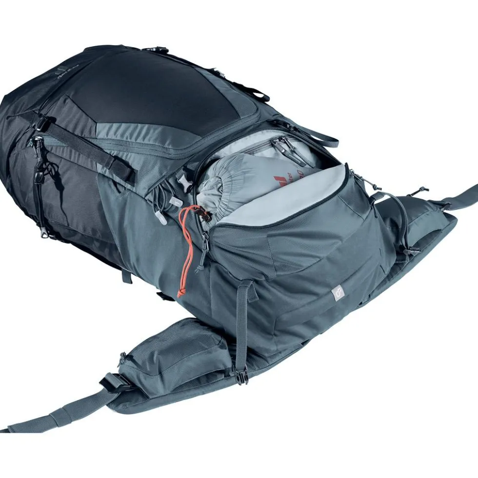 Zaino Deuter Futura Air Trek 50+10 Black Graphite