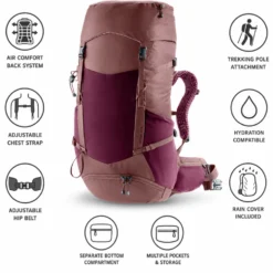 Zaino Deuter Futura 30 SL Cassis Ashrose