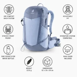 Zaino Deuter Futura 25 SL Polar Bluejay